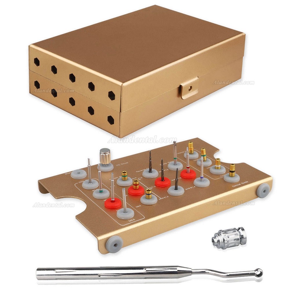 Dental Implant Removal Kit Damaged Screw Extractor Set